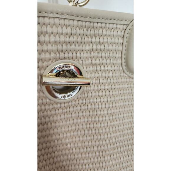 Maje Cabasrafi Cream Woven Bag - Picture 7 of 13